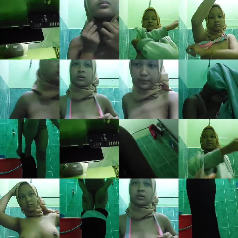 Ukhty masih polos pap dulu sebelum mandi